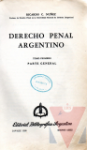 Derecho Penal Argentino