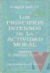 Los principios internos de la actividad moral