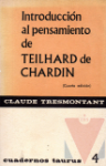 Introduccin al pensamiento de Teilhard de Chardin